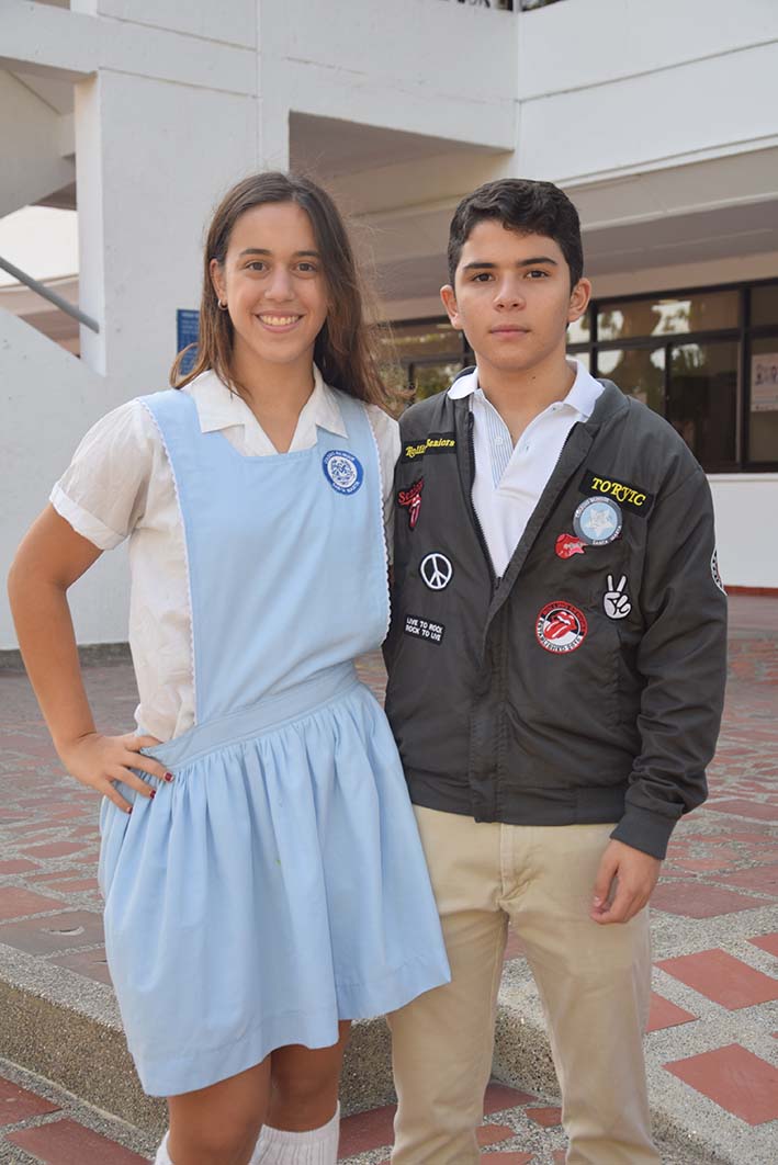 Ana Milena Vives y Víctor Cabello, presidentes SAMUN.