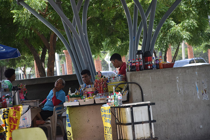 En estos espacios como el parque de Los Trupillos, el cual fue construido con fines recreativos y deportivos para los ciudadanos, poco a poco se han reducido debido a la presencia de estas personas que los ocupan para buscar su sustento diario ante la necesidad y a la falta de recursos de empleo, ya sea vendiendo minutos, dulces, agua o alimentos.