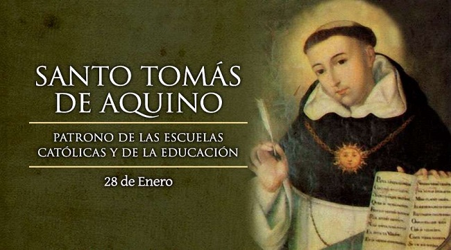 Santo Tomás de Aquino.