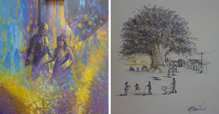 El grupo de artistas participantes de este proyecto expositivo colectivo son: John Quintero, Carlos Suarez, Antonio González, Huber Guardiola, John Bustamante, Iveth Noriega, Gilma Carreño Rangel, Ángel Almendrales, Wilmer Martínez Manotas.