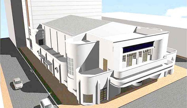 Así está proyectado qué quedaría el emblemático y patrimonio cultural Teatro santa Marta