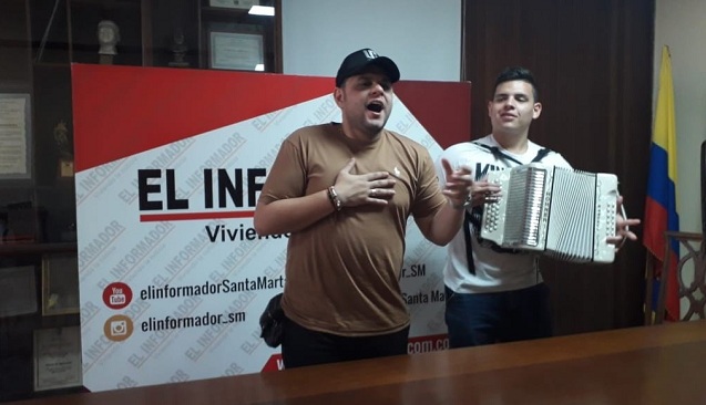 Luifer Cuello visitó las instalaciones de EL INFORMADOR para promocionar su nuevo sencillo.