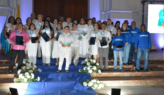 22 samarios fueron condecorados por sus excelentes acciones en la ciudad.