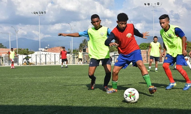 Al rededor de 123 jugadores participaron en este primer día de convocatoria.