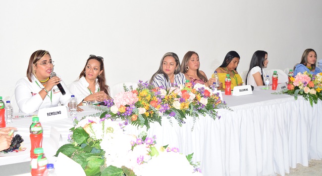 El evento se realizó en el salón comunal de Remolino y contó con la participación de 21 gestoras sociales.