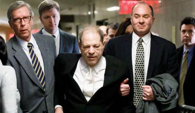 Harvey Weinstein, productor de cine declarado culpable por un jurado en Nueva York de cometer acto sexual criminal. 