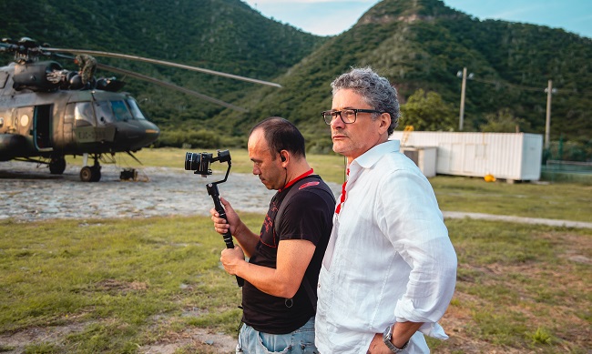 Yuldor Gutiérrez, actor, director y productor samario. 