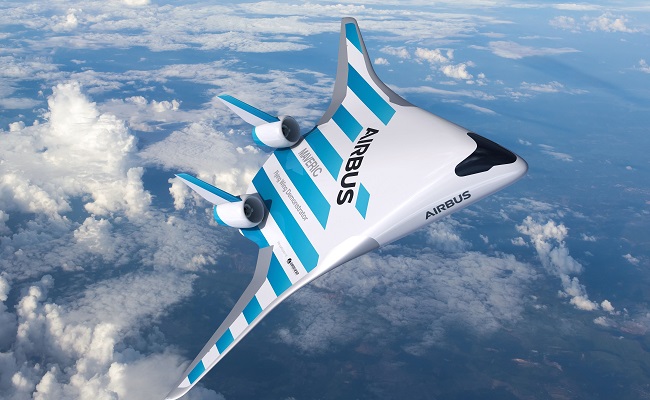 Una imagen del prototipo de avión de Airbus. Foto: cedida por el consorcio aeronáutico europeo.