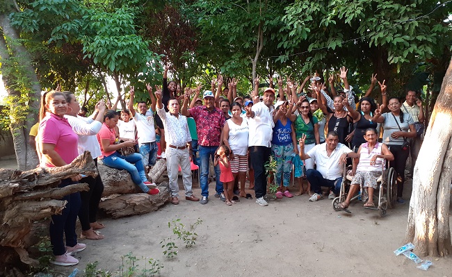 Conmemoración con los niños de la modalidad de hogares comunitarios del ICBF.