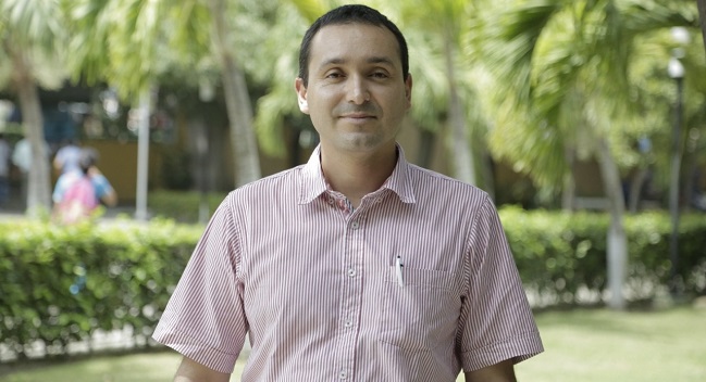 José Usme Ciro, biólogo, profesor e investigador de la Universidad Cooperativa de Colombia en Santa Marta.