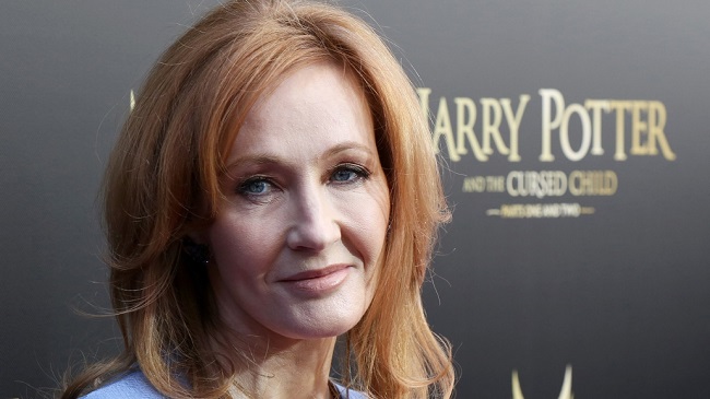J.K. Rowling autora de la exitosa saga de libros de Harry Potter.