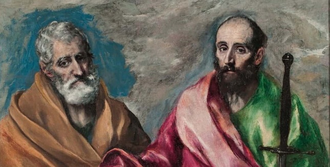 San Pedro y san Pablo son considerados los apóstoles fundadores de la iglesia cristiana. 