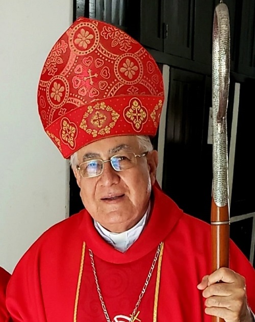 Monseñor Luis Adriano Piedrahita, obispo de la Diócesis de Santa Marta.