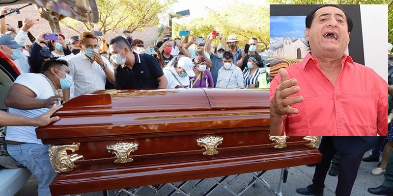 Los restos de ‘El Jilguero de América’ reposan ahora en el Cementerio Central de La Paz, Cesar, hasta donde fue acompañado por una multitud de seguidores, amigos y familiares.
