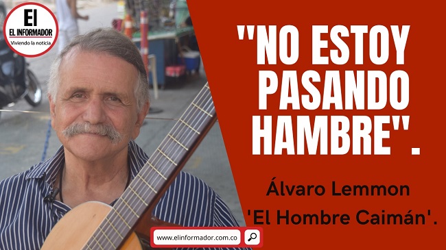 Álvaro Lemmon, 'El Hombre Caimán'.