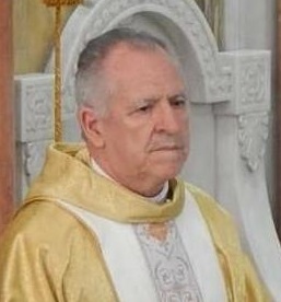 Padre Isidro de Jesús Castro Duque Administrador Diocesano y párroco de la Catedral Basílica de Santa Marta.