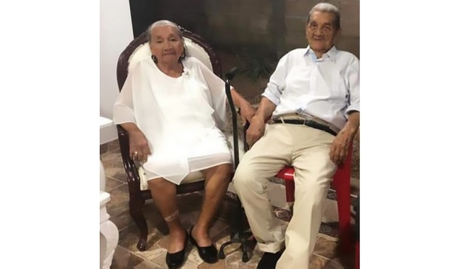 Ligia Isabel Cervantes de Rojas y Carlos Adolfo Rojas Blanco.
