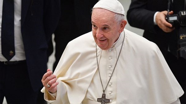 El papa Francisco. 