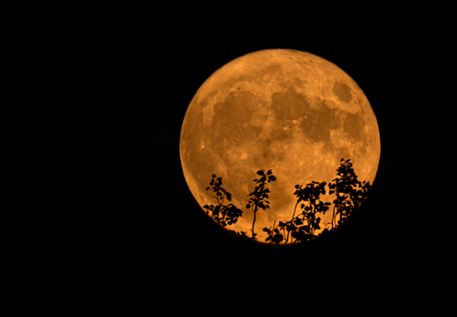 Superluna vista desde España.
