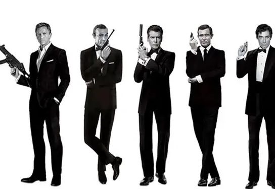 La celebración del Día de James Bond a nivel mundial surgió en el año 2012, durante el 50 aniversario de la franquicia por iniciativa de las productoras de cine EON Productions, Metro-Goldwyn-Mayer Studios, Sony Pictures Entertainment y Twentieth Century Fox Home Entertainment.