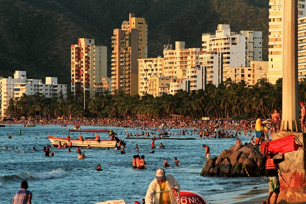 Balneario y sitio turístico en la ciudad de Santa Marta. 