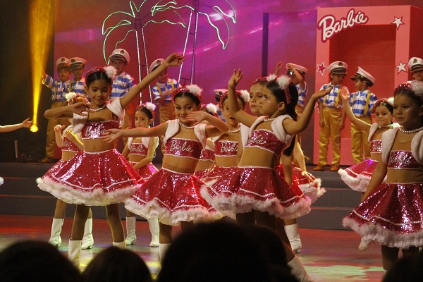 Los más pequeños fueron los protagonistas de este evento, llenaron de alegría al Club Santa Marta.