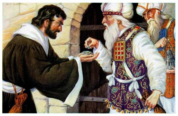 En el miércoles santo, también se conmemora el Día de la Traición de Judas a Jesús, al venderlo por 30 monedas de plata.