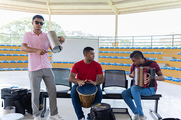 Las pasiones de Jeferson Peñaranda es su amor por la música vallenata.