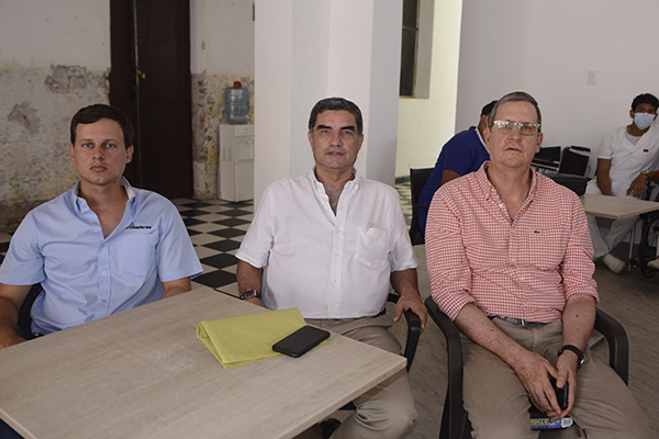 Oswaldo Socarras, José Gregorio Sanchez y José Rojas. 