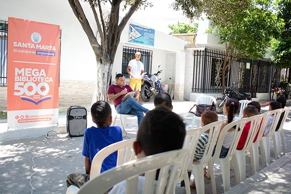 La Megabiblioteca continuará trabajando arduamente para llevar este tipo de actividades a más barrios y a las diferentes comunidades de Santa Marta.
