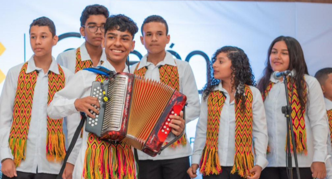 El programa de música, conformado por los componentes de iniciación musical, el nuevo semillero orquestal de Albania y la Orquesta Sinfónica Cerrejón, busca promover desde hace más de 16 años el talento de niños y jóvenes del departamento.