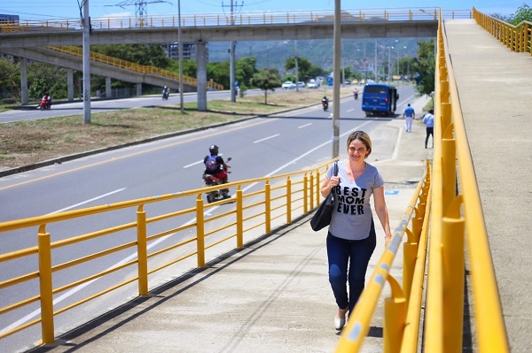 Importancia del puente peatonal.