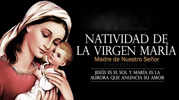 Hoy en el Santuario Nuestra Señora de Fátima la Natividad a las 5:00 de la tarde celebración de la Santísima Virgen María que será presidida por Mons. José Mario Bacci Trespalacio.
