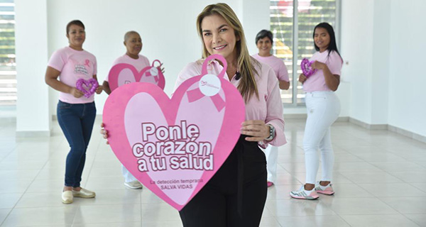 Johanna Mancuso, directora de la Fundación Corazón Rosa.