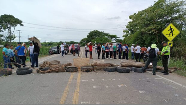 Los bloqueos presentados en este puente festivo generaron pérdidas en el gremio agrícola del departamento.