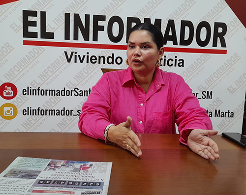 Yolanda González, Líder de gestión estratégica de Atesa, en las instalaciones de EL INFORMADOR.
