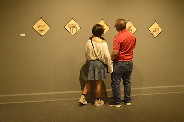 Las personas se acercaron a la Sala del Centro Cultural Magdalena para disfrutar de la exposición.