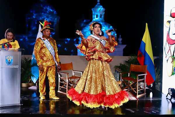 Jessica Kariana Beltrán Ripoll es la representante y Reina Central del Carnaval Diverso de Santa Marta.