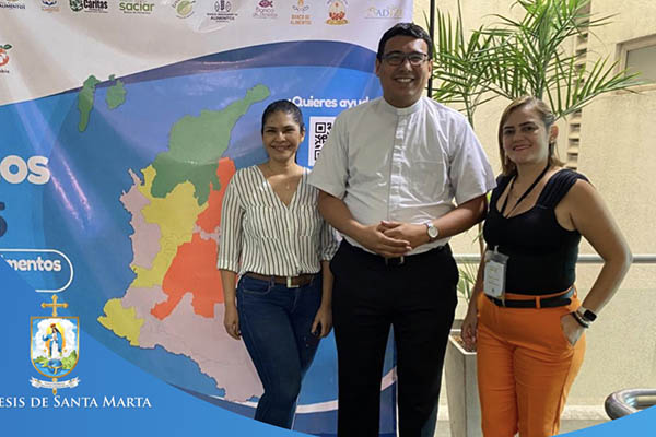 Con más de 20 años de servicio del banco de alimentos de la Diócesis de Santa Marta ha entregado ayudas a los municipios cercanos a la ciudad. 