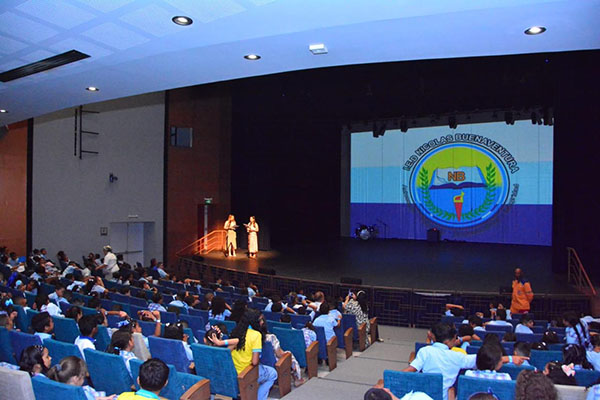Ceremonia de lanzamiento del proyecto institucional Nicoaventuras.