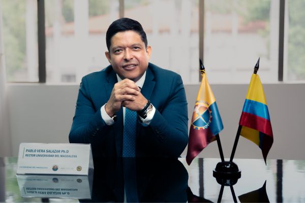El rector de Unimagdalena, Pablo Vera Salazar, es el líder con mayor impacto en las Américas de acuerdo con Aceeu.