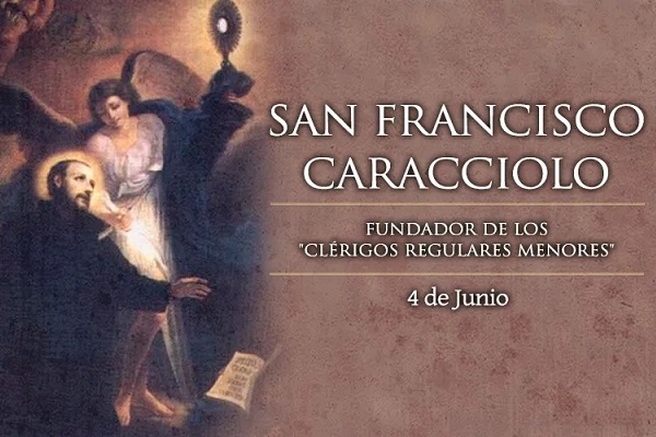 San Francisco Caracciolo fue autor de una valiosa obra “Le sette srazioni sopra la Passione di N.S. Gesú Christo” la cual fue impresa en Roma en el 1710.