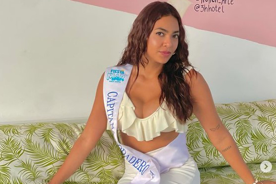 Andrea Cuaces, señorita de El Rodadero, Virreina Distrital del Mar. 