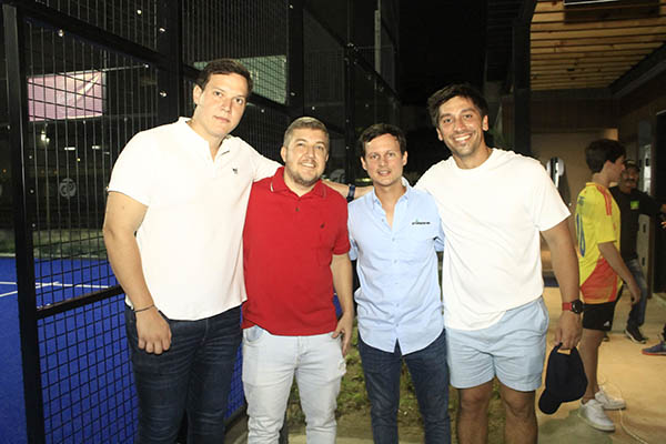 Juan Camilo Campo; Andrés Campo; Oswaldo Socarras y Alfonso González