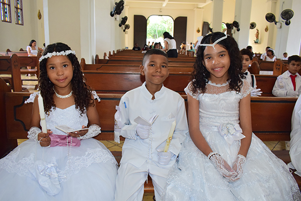 María Esther Lapeira; Elkin Enrique Niebles y Luciana Nuñes.