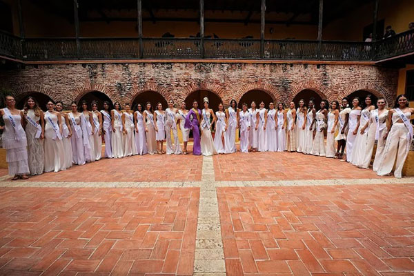 participantes competirán en eventos preliminares antes del día de la coronación, que será en el Centro de Convenciones Julio César Turbay Ayala en Cartagena. 