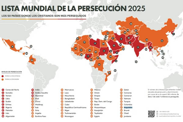 Cuba (puesto 26), Nicaragua (puesto 30), México (puesto 31) y Colombia (puesto 46) fueron los países latinos que aparecieron en la lista. Foto Puertas Abiertas.