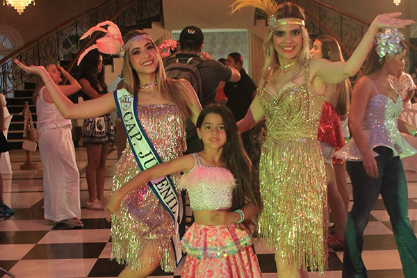 Paula Vengoechea capitana juvenil, Manuela Gnecco capitana pre juvenil, María Angélica Diazgranados capitana de solteros y casados.