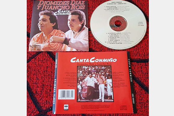 Diomedes Díaz y Juancho Rois en 1990 grabaron la canción 'Canta conmigo' del compositor Hernando Marín Diomedes Díaz y Juancho Rois en 1990 grabaron la canción 'Canta conmigo' del compositor Hernando Marín