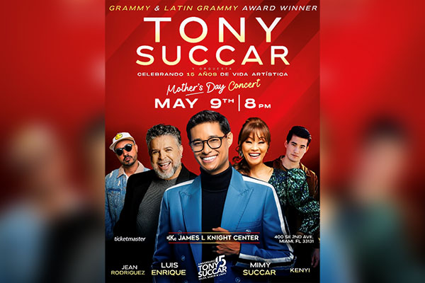 Más que un concierto, esta será una experiencia donde Tony Succar presentará la esencia de su sonido.